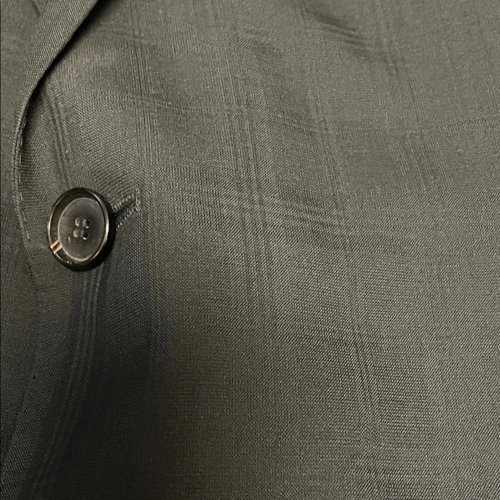 Hugo boss 100% wool Classic Black subtle check accent Men's Suit - Picture 2 of 13